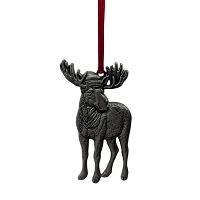 Best Kind Moose Pewter Christmas Ornament