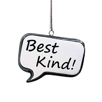 Best Kind! Newfoundland Saying Christmas Ornament