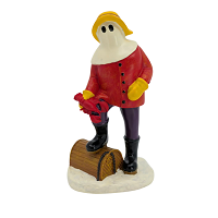 The Mummers Parade Musical Figurine – Mummer Lobster Fisherman