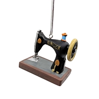 Singer Sewing Machine Newfoundland Christmas Ornament